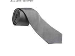 Cravate soie costume grey