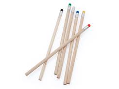 Crayon à papier gomme couleur