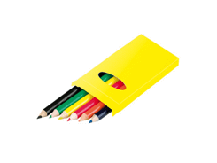Crayon de couleur jaune