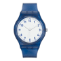 Cristal - montre plastique Bleubleu marine