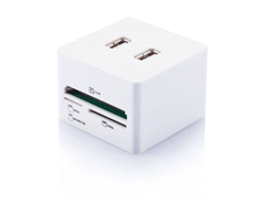 Cube usb et lecteur de carte