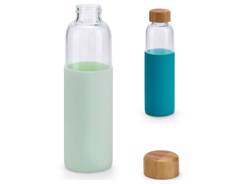 Gourde verre étui silicone 600 ml
