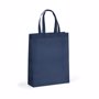 Grand tote bag non tissé avec soufflets BleuBleu