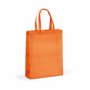 Grand tote bag non tissé avec soufflets OrangeOrange