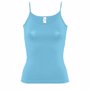 Débardeur publicitaire femme à bretelles malibu Au choixturquoise