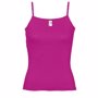 Débardeur publicitaire femme fines bretelles palma Au choixfuchsia