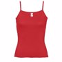 Débardeur publicitaire femme fines bretelles palma Rougerouge