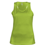 Débardeur sport femme Au choixLime