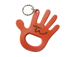 Décapsuleur magnétique, porte clés en forme de mai