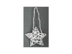 Décoration de étoile de Noël en fil métallique