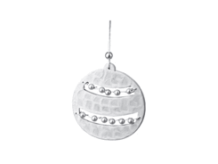 Décoration de Noël boule en bois