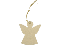 Décoration feutrine ange blanc