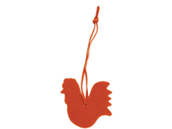 Décoration feutrine coq