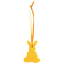 Décoration feutrine lapin jaune Jaunejaune