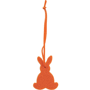 Décoration feutrine lapin orange Orangeorange