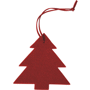 Décoration feutrine sapin rouge Rougerouge