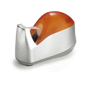 Dévidoir de ruban adhésif Orangeargenté/orange