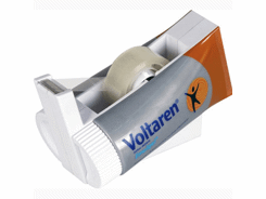 Dévidoir rouleau adhésif tube