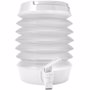 Distributeur de boisson pliable en plastique Blancblanc