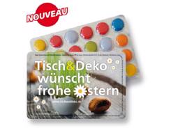 Dragée de Pâques chocolat blister personnalisé