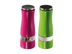 Duo moulin sel et poivre à piston Kitchen Artist