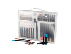 E-color 60 crayons de cire