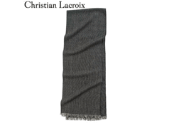 Echarpe laine rhombe