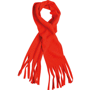 Écharpe polaire avec frange Rougerouge