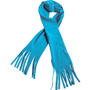 Écharpe polaire avec frange Au choixbleu aqua