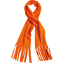 Écharpe polaire avec frange Orangeorange