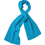 Écharpe polaire brodée Bleubleu aqua