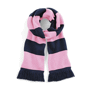 Echarpe rayée - varsity scarf Au choixbleu marine/rose