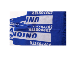 Echarpe supporter tricotée std