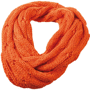 Écharpe tricot Au choixorange foncé