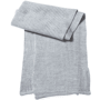 Écharpe tricot personnalisée Au choixgris clair mélangé