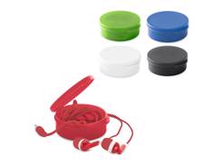 Écouteurs personnalisé boite ronde