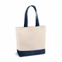 EDMONTON. Sac 100% coton canvas BleuBleu