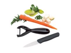 Epluche légumes et couteau