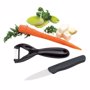 Epluche légumes et couteau NoirNoir