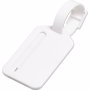 Etiquette de valise en plastique Blancblanc