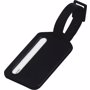 Etiquette de valise en plastique Noirnoir