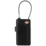 Etiquette de voyage et cadenas agréés tsa phoenix Noirnoir