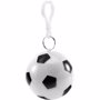 Etui balle de foot contenant un poncho Blancblanc