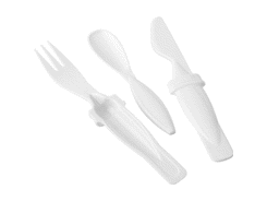 Etui contenant un couteau, une fourchette et une c