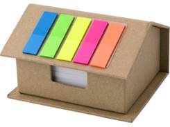 Notes adhésives carnet en forme de maison