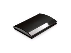 Étui métal cartes de visite effet miroir