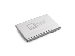 Étui personnalisé cartes de visite en aluminium