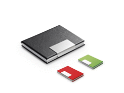 Étui pour cartes de visite simili