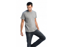 Exact v-neck t-shirt col v manches courtes