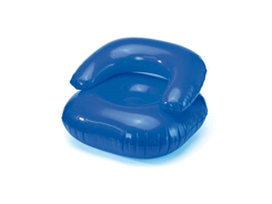 Fauteuil gonflable Bleu en PVC